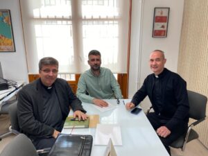 Pere Fuset se ha reunido con Juan Melchor Seguí y Álvaro Almenar.